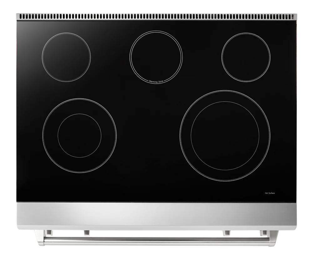 T-Series 36 Inch Tilt Panel Professional Electric Range