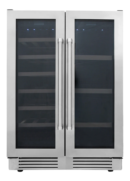 24 Inch French Door Wine and Beverage Center