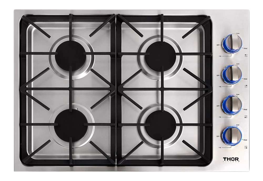 30 Inch Professional Drop-In Gas Cooktop