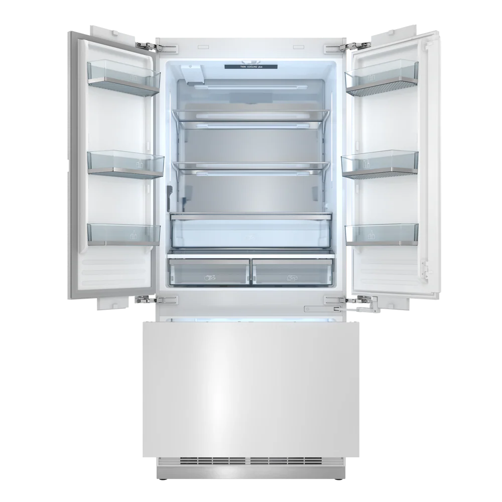 36 Inch French Door Built In Refrigerator