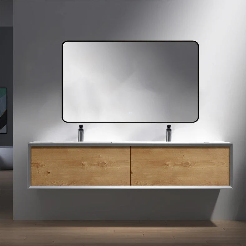 MODERN Wallmount Vanity with Sink