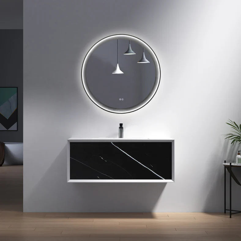 MODERN Wallmount Vanity with Sink