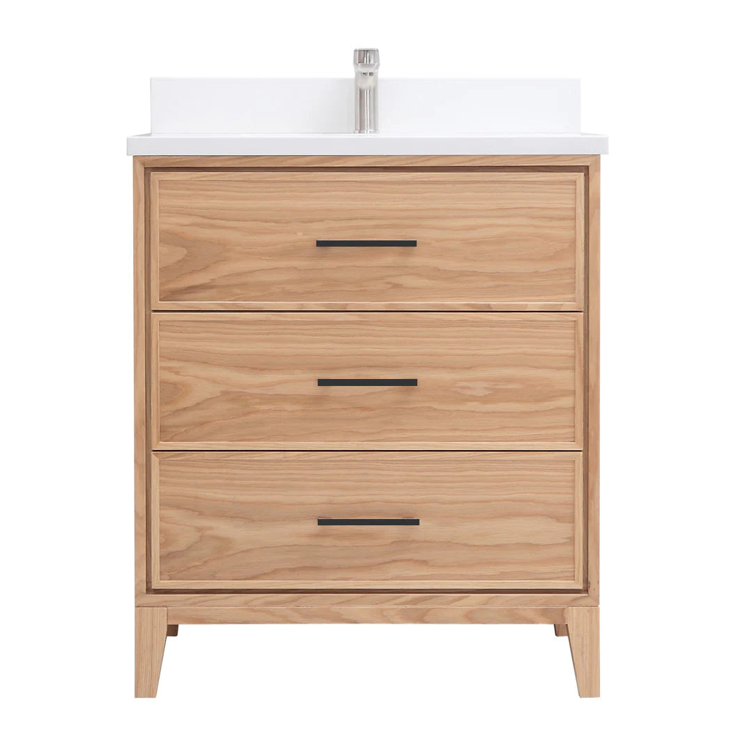LONDON Vanity  in Light Oak