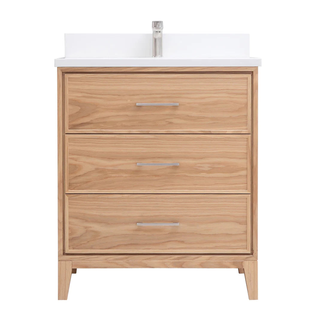 LONDON Vanity  in Light Oak