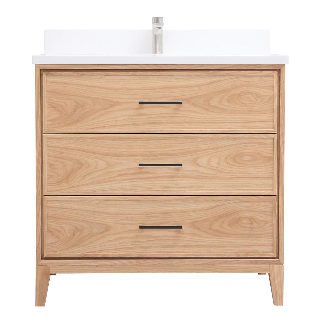 LONDON Vanity  in Light Oak