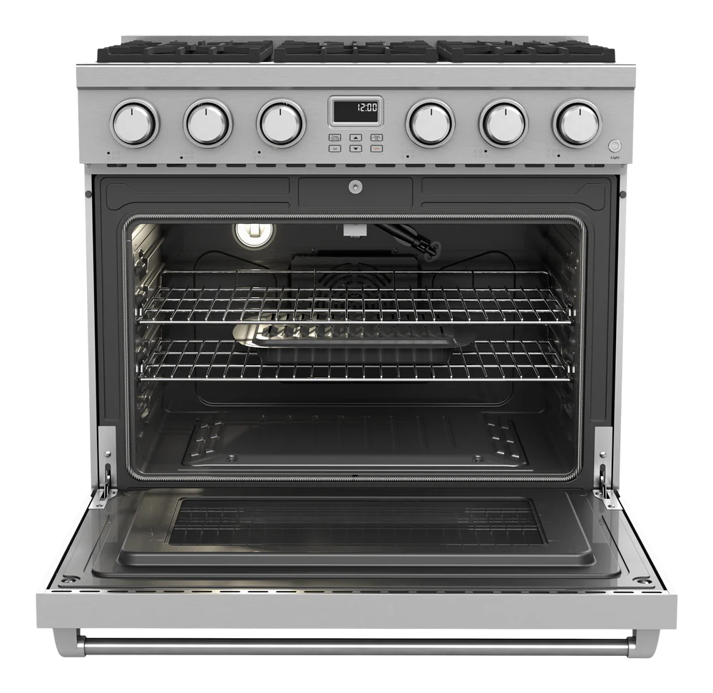 A-Series 36 Inch Contemporary Professional Gas Range