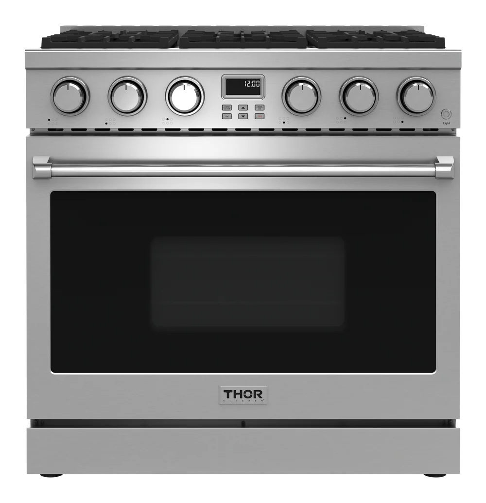 A-Series 36 Inch Contemporary Professional Gas Range