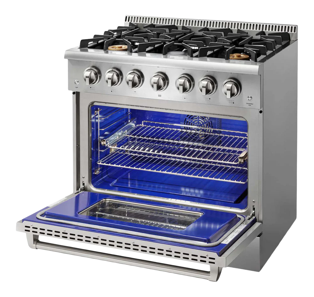 H-Series 36 Inch 6 Burner Professional Gas Range