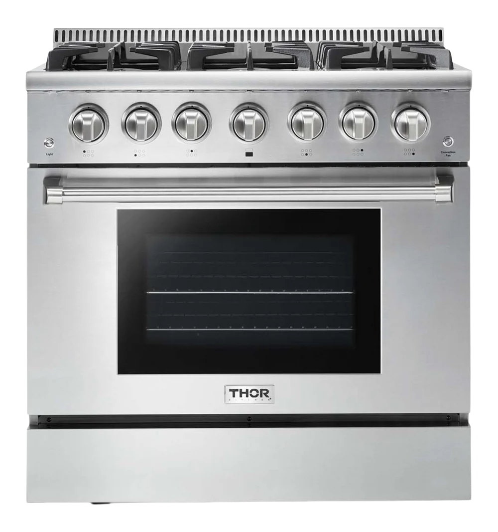 H-Series 36 Inch 6 Burner Professional Gas Range