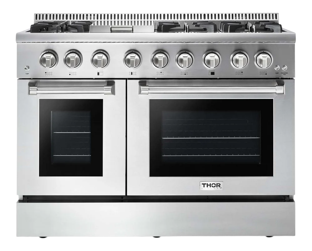 H-Series 48 Inch 6 Burner Professional Dual Fuel Range