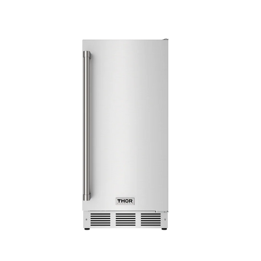 15” Indoor and Outdoor Ice Maker with Drain Pump