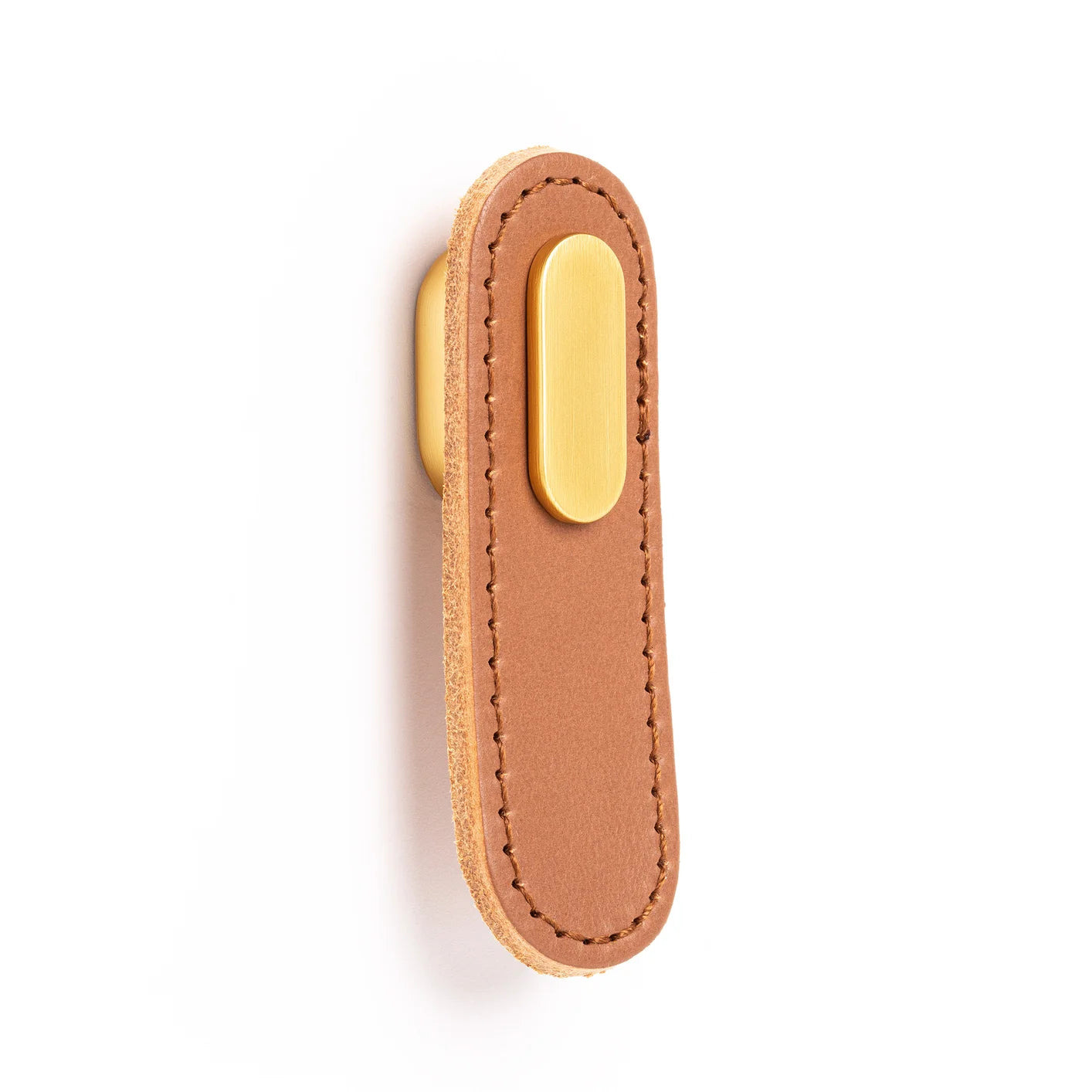 Oblong Leather Pull