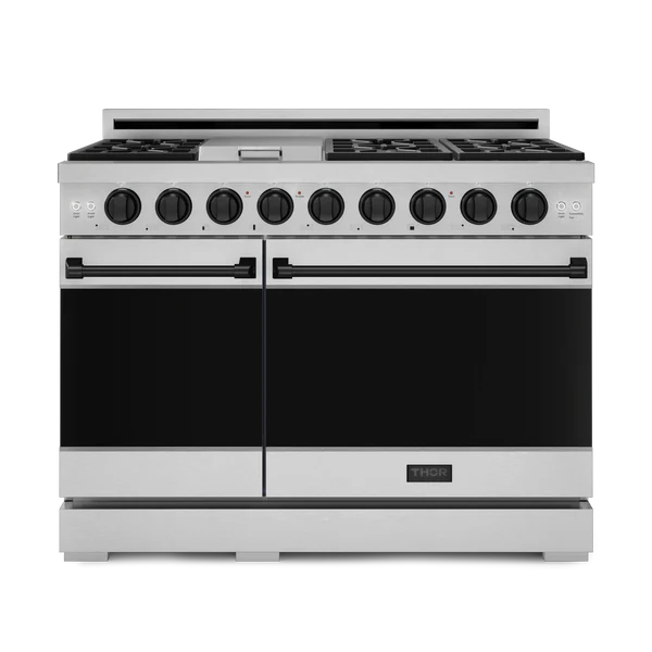 48 Inch Professional Gas Range with Pro-Style Knobs (Gordon Ramsay Collection)