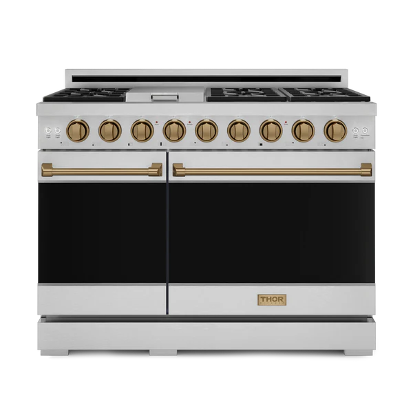 48 Inch Professional Gas Range with Pro-Style Knobs (Gordon Ramsay Collection)