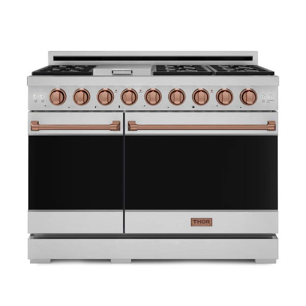 48 Inch Professional Gas Range with Pro-Style Knobs (Gordon Ramsay Collection)