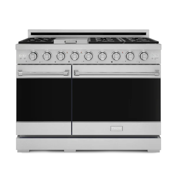 48 Inch Professional Gas Range with Pro-Style Knobs (Gordon Ramsay Collection)