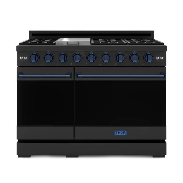 48 Inch Professional Gas Range with Pro-Style Knobs (Gordon Ramsay Collection)