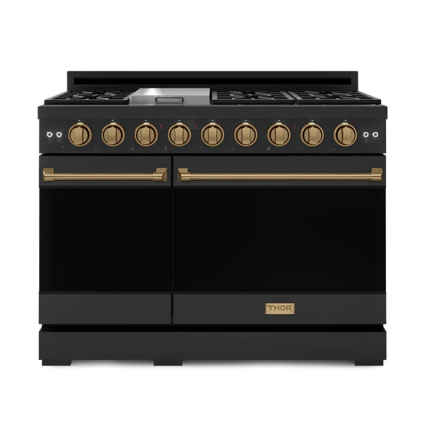 48 Inch Professional Gas Range with Pro-Style Knobs (Gordon Ramsay Collection)