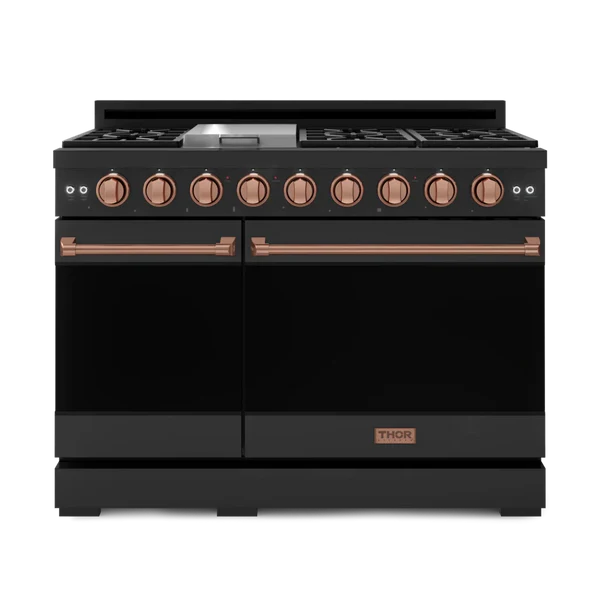 48 Inch Professional Gas Range with Pro-Style Knobs (Gordon Ramsay Collection)