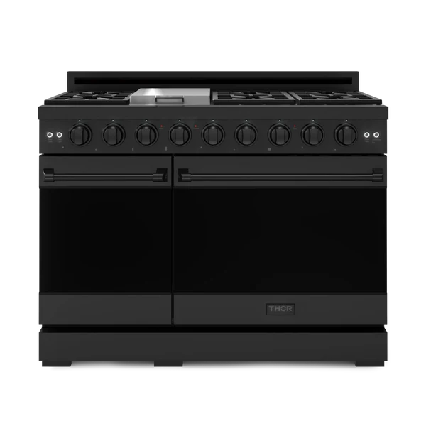48 Inch Professional Gas Range with Pro-Style Knobs (Gordon Ramsay Collection)