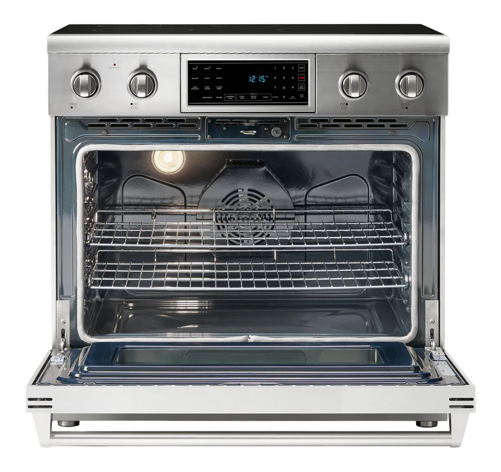 T-Series 36 Inch Tilt Panel Professional Electric Range
